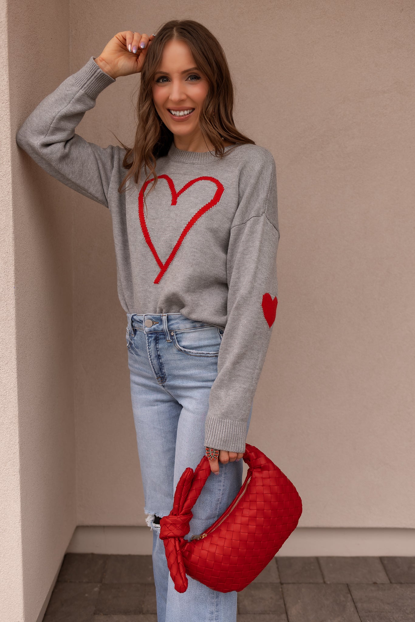 With an Open Heart Valentine Sweater