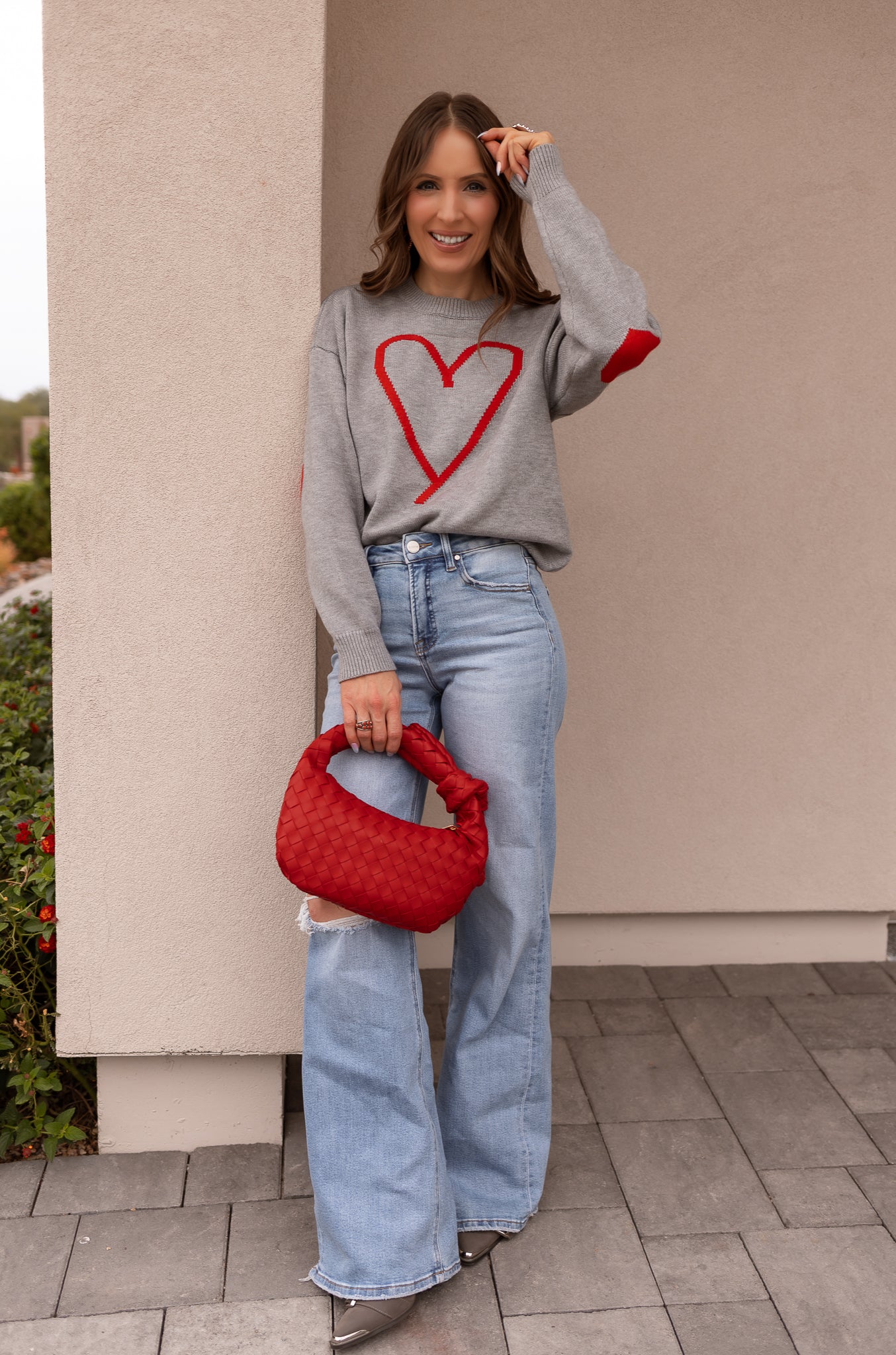 With an Open Heart Valentine Sweater